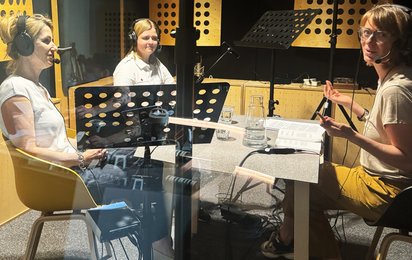 © ÖRK Podcastaufnahme Rotes Kreuz